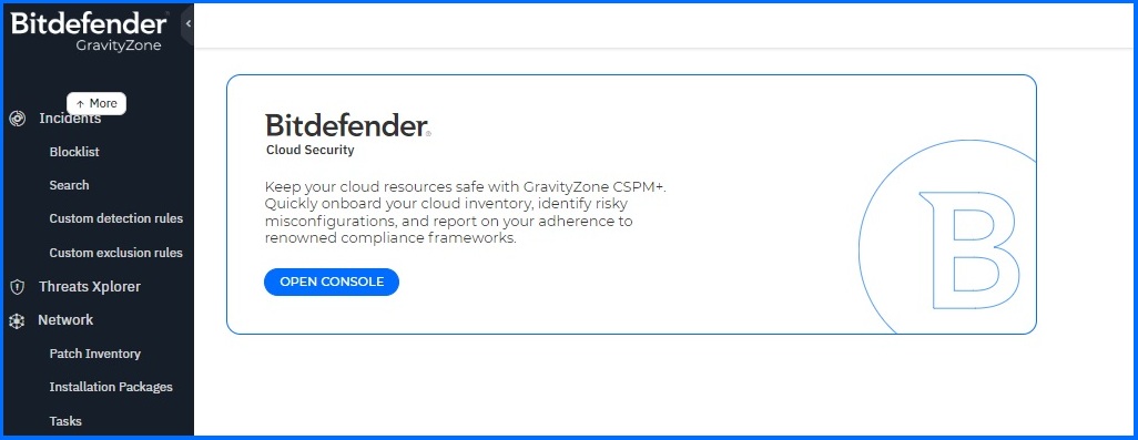 Bitdefender ­Cloud Security